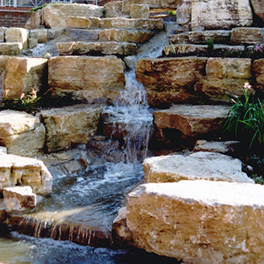 Purbeck Limestone Rockery