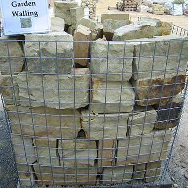 Wealdon Sandstone Hand Split Garden Walling